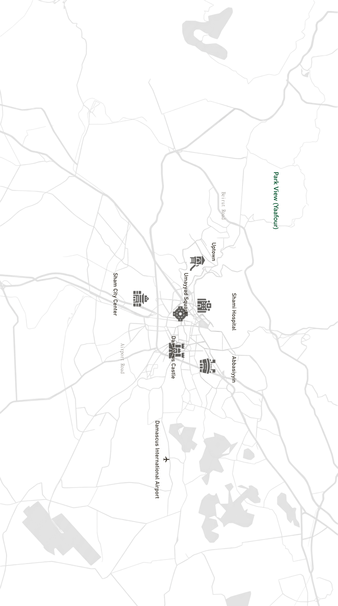 Damascus Map Rotated Mobile